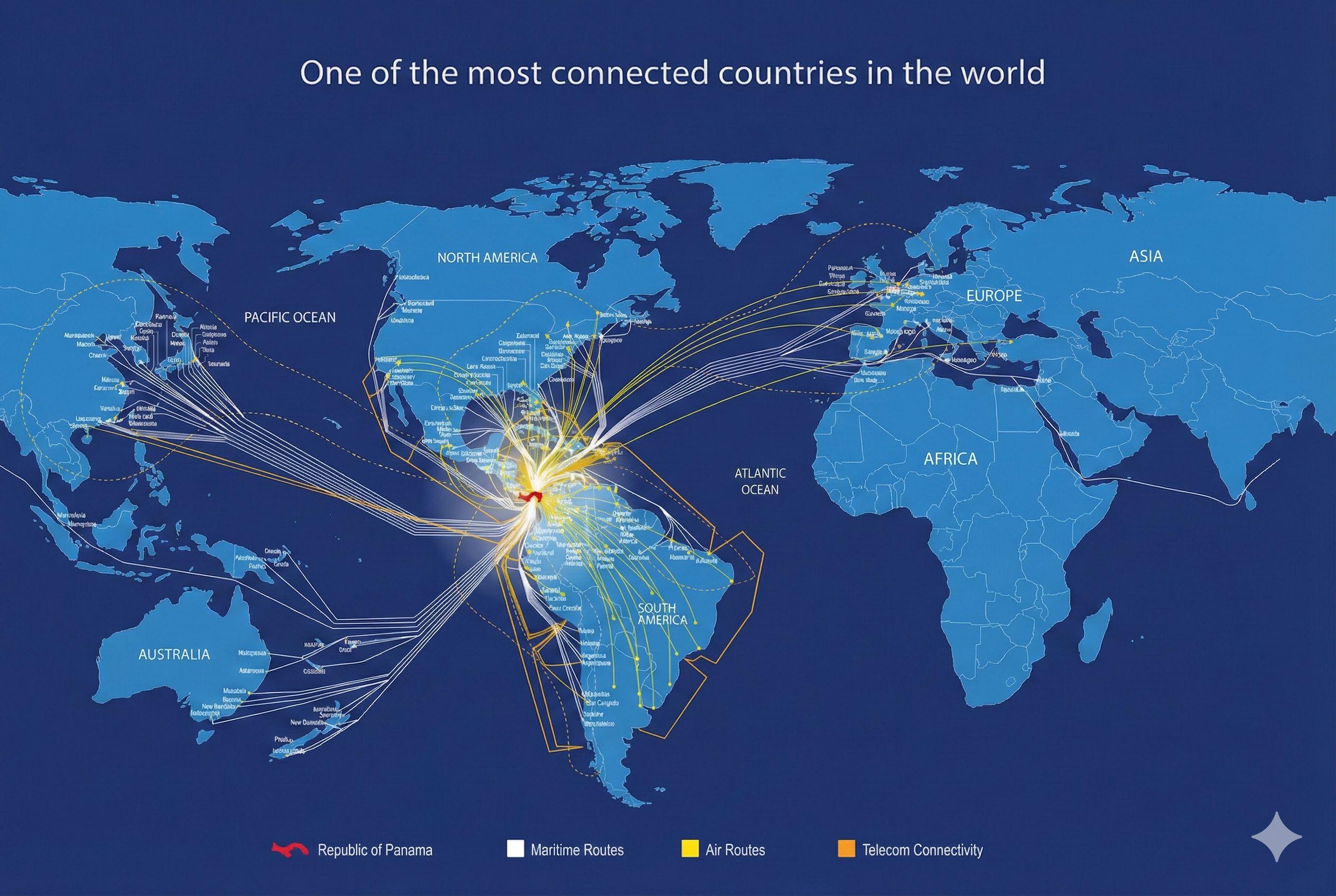 Panama Connectivity Map